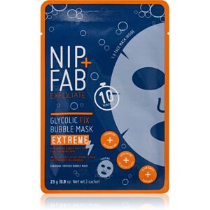 NIP+FAB Glycolic Fix Extreme plátenná maska 23 g