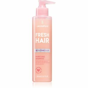 Lee Stafford Fresh Hair Pink Clay hĺbkovo čistiaci šampón pre všetky typy vlasov 200 ml