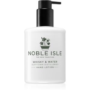Noble Isle Whisky & Water ošetrujúci krém na ruky pre ženy 250 ml