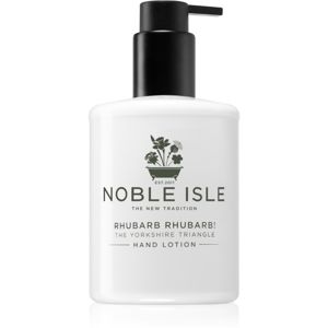 Noble Isle Rhubarb Rhubarb! jemný krém na ruky pre ženy 250 ml
