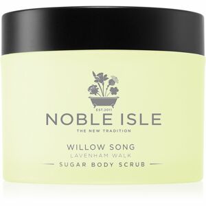 Noble Isle Willow Song cukrový peeling pre jemné čistenie a výživu pokožky 250 ml