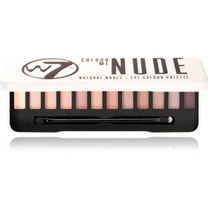 W7 Cosmetics Colour Me In The Nude paletka očných tieňov 15.6 g
