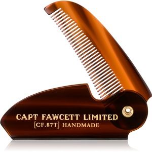 Captain Fawcett Accessories Moustache Comb skladací hrebeň na fúzy