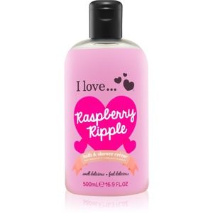 I love... Raspberry Ripple sprchový a kúpeľový krém 500 ml