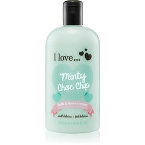 I love... Minty Choc Chip sprchový a kúpeľový krém 500 ml