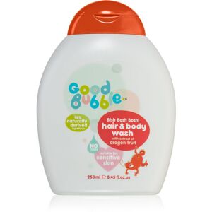 Good Bubble Hair & Body Wash Dragon Fruit umývacia emulzia a šampón pre deti od narodenia Dragon Fruit 250 ml
