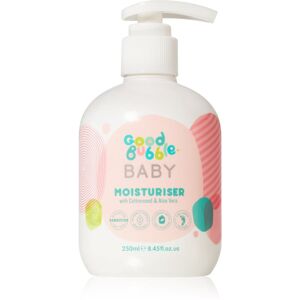 Good Bubble Baby Moisturiser hydratačný krém na tvár a telo pre deti od narodenia Cottonseed & Aloe Vera 250 ml