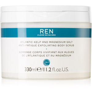 REN Atlantic Kelp And Magnesium Salt Anti-Fatigue Exfoliating Body Scrub energizujúci telový peeling s hydratačným účinkom 330 ml