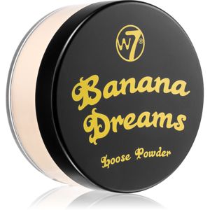 W7 Cosmetics Banana Dreams zmatňujúci sypký púder 20 g