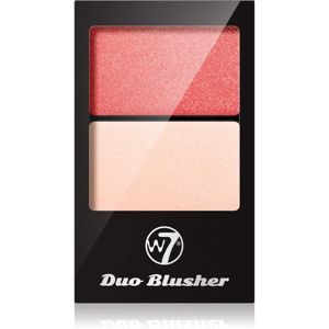 W7 Cosmetics Duo Blusher lícenka so štetčekom odtieň 02 7 g