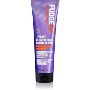 Fudge Everyday Clean Blonde Damage Rewind Shampoo jemný šampón na každodenné použitie pre blond a melírované vlasy 250 ml