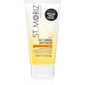 St. Moriz Daily Tanning Face Moisturiser hydratačný samoopaľovací krém na tvár typ Light 75 ml