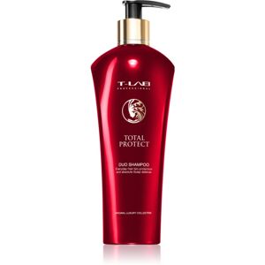 T-LAB Professional Total Protect ochranný šampón pre namáhané vlasy a vlasovú pokožku 300 ml