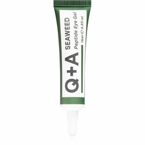 Q+A Seaweed Peptide rozjasňujúci očný gél s peptidmi 15 ml