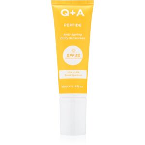 Q+A Peptide ochranný krém na tvár SPF 50 50 ml