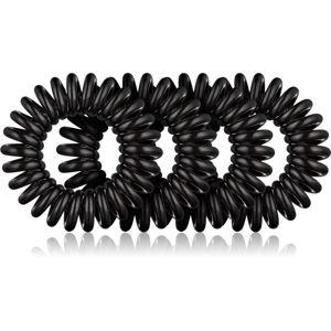 BrushArt Hair Hair Rings gumičky do vlasov 4 ks Black 4 ks