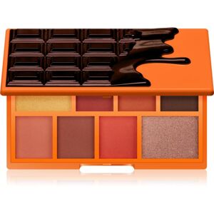I Heart Revolution Mini Chocolate paletka očných tieňov odtieň Choc Orange 2 x 1,5 g + 6 x 11.2 g