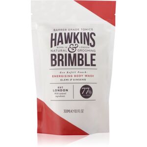 Hawkins & Brimble Energising Body Wash Eco Refill Pouch umývací gél náhradná náplň pre mužov 300 ml