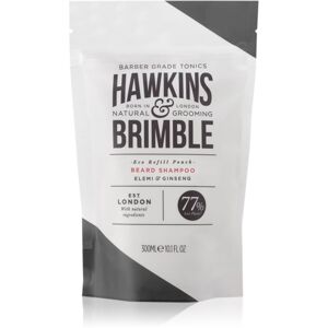 Hawkins & Brimble Beard Shampoo Eco Refill Pouch šampón na bradu náhradná náplň 300 ml