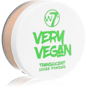 W7 Cosmetics Very Vegan Sheer zmatňujúci transparentný púder 5 g