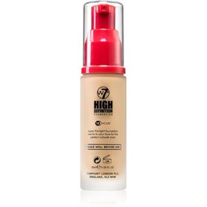 W7 Cosmetics HD hydratačný krémový make-up odtieň Creme Brule 30 ml