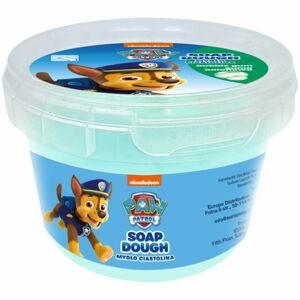 Nickelodeon Paw Patrol Soap Dough mydlo do kúpeľa pre deti Bubble Gum - Chase 100 g