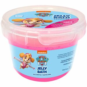 Nickelodeon Paw Patrol Jelly Bath prípravok do kúpeľa pre deti Raspberry - Skye 100 g