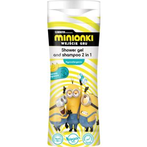 Minions The Rise of Gru sprchový gél a šampón 2 v 1 pre deti 3y+ Banana 300 ml