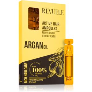 Revuele Argan Oil Active Hair Ampoules ampuly pre suché a poškodené vlasy 8x5 ml