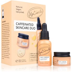 UpCircle Caffeinated Skincare Duo darčeková sada (pre rozjasnenie a hydratáciu)