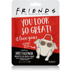 Mad Beauty Friends Turkey antioxidačná plátienková maska 25 ml
