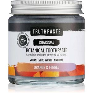 Truthpaste Charcoal prírodná zubná pasta Fennel & Orange 100 ml