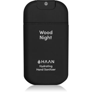 HAAN Hand Care Wood Night čistiaci sprej na ruky s antibakteriálnou prísadou 30 ml