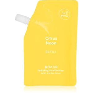HAAN Hand Care Citrus Noon čistiaci sprej na ruky s antibakteriálnou prísadou náhradná náplň 100 ml