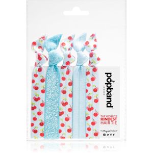 Popband Hair Tie gumičky do vlasov Cherry Pie 5 ks