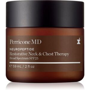 Perricone MD Neuropeptide Restorative posilňujúci krém na krk a dekolt SPF 25 59 ml