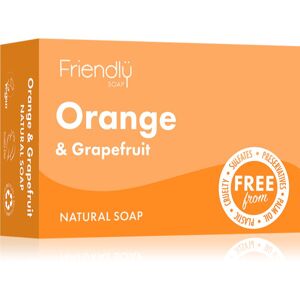 Friendly Soap Natural Soap Orange & Grapefruit prírodné mydlo 95 g
