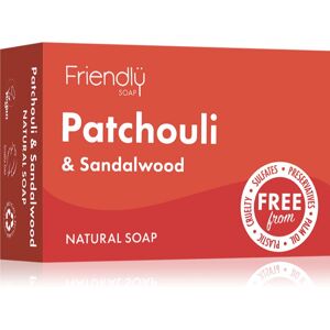 Friendly Soap Natural Soap Patchouli & Sandalwood prírodné mydlo 95 g
