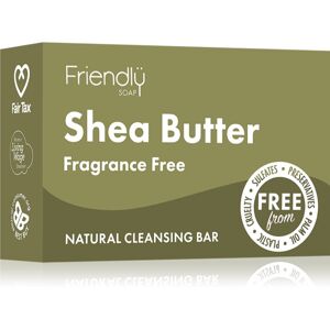 Friendly Soap Shea Butter prírodné mydlo na tvár s bambuckým maslom 95 g