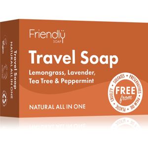 Friendly Soap Travel Soap Hair & Body prírodné mydlo na telo a vlasy 95 g