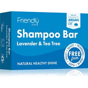 Friendly Soap Natural Shampoo Bar Lavender and Tea Tree prírodné mydlo na vlasy 95 g
