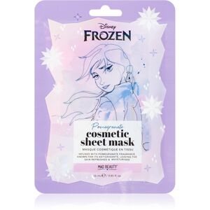 Mad Beauty Frozen Anna plátenná maska s rozjasňujúcim a hydratačným účinkom 25 ml