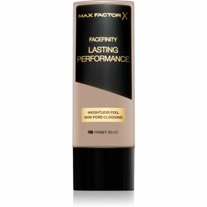 Max Factor Facefinity Lasting Performance tekutý make-up pre dlhotrvajúci efekt odtieň 108 Honey Beige 35 ml