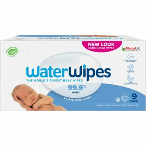 Water Wipes Baby Wipes detské jemné vlhčené obrúsky 9x60 ks