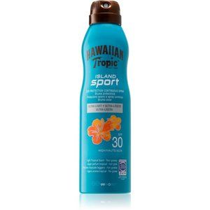 Hawaiian Tropic Island Sport opaľovací sprej SPF 30 220 ml