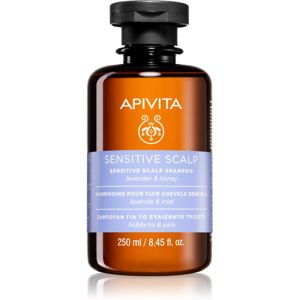 Apivita Holistic Hair Care Lavender & Honey šampón pre citlivú a podráždenú pokožku hlavy s levanduľou 250 ml