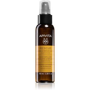 Apivita Holistic Hair Care Argan Oil & Olive hydratačný a vyživujúci olej na vlasy s arganovým olejom 100 ml
