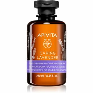 Apivita Caring Lavender jemný sprchový gel pre citlivú pokožku 250 ml