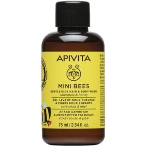 Apivita Kids Mini Bees detský šampón na vlasy a telo 75 ml