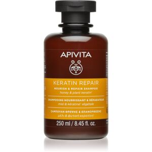 Apivita Keratin Repair obnovujúci šampón s keratínom pre suché a poškodené vlasy 250 ml